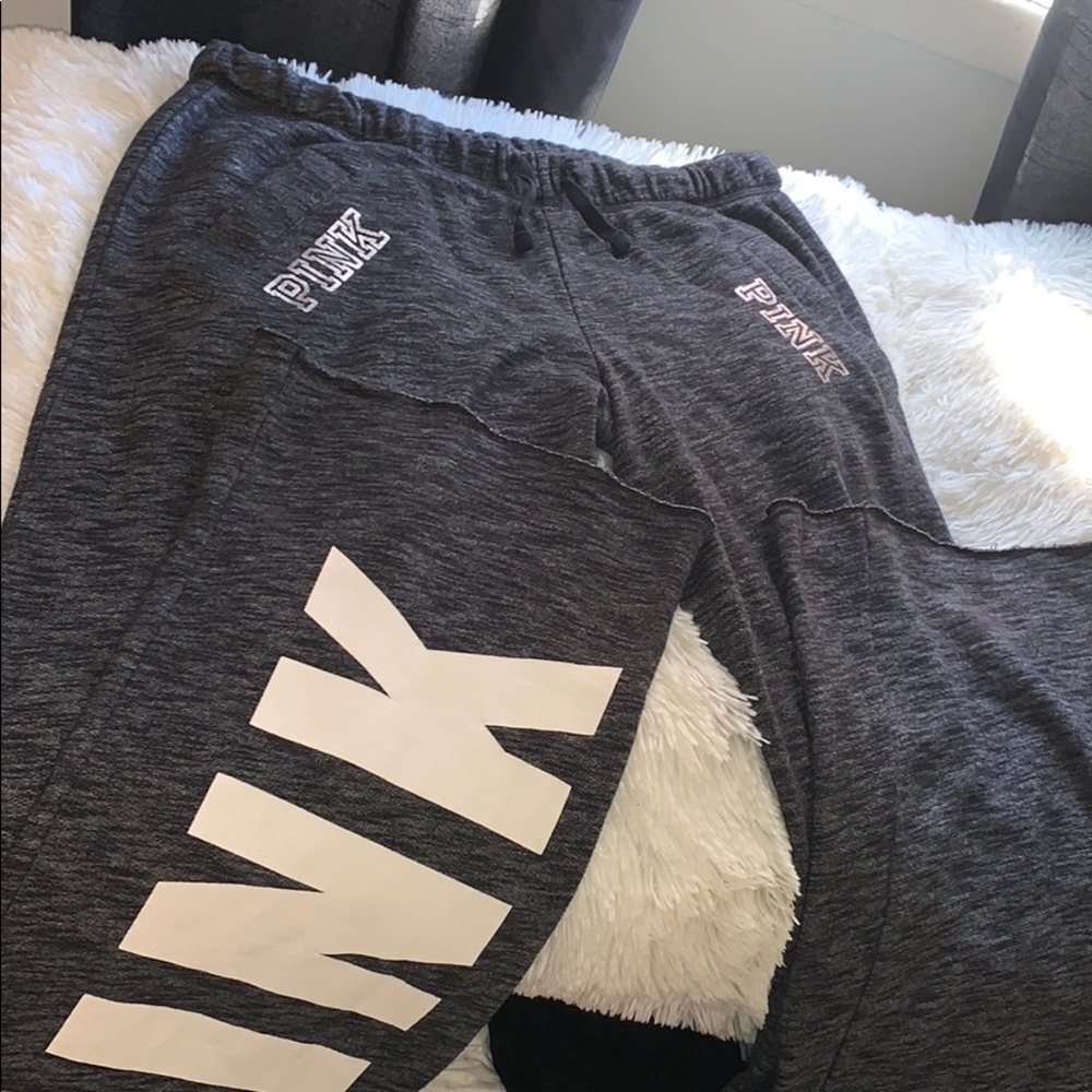 PINK BOYFRIEND SWEATS